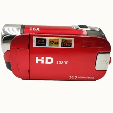 KAMERA CYFROWA 720P 270 ° EU czarna Full HD 16X