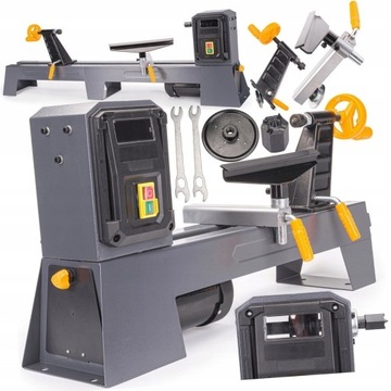 ТОКАРНЫЙ СТОЛ ПО ДЕРЕВЯНУ С РЕГУЛИРОВКОЙ 600Вт 1000мм 230В POWERMAT TSD-600LCD