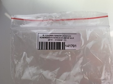 Czujnik deszczu / opadów i oświetlenia Mercedes A2469005415