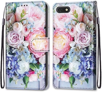 Magnet Leather Flip Cover Case for Huawei Y5 2018 / Y5 Prime 2018 [DK268]