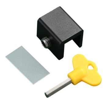 Window Safety Slide Stopper with Keys 2.4x3x2.4cm