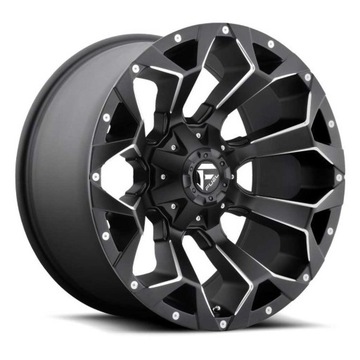 Felga aluminiowa D546 Assault Matte Black Milled Fuel
