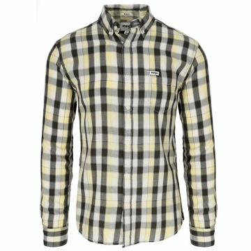 WRANGLER 1PKT BUTTON DOWN SHIRT KOSZULA KRATA - M