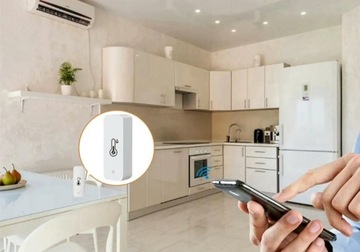 ДАТЧИК ТЕМПЕРАТУРЫ И ВЛАЖНОСТИ Требуется шлюз ZIGBEE TUYA SMART ZTH01