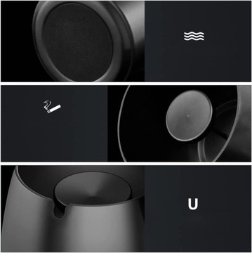 ЗАКРЫТАЯ ПЕПЕЛЬНИЦА НАРУЖНАЯ ВЕТРОЗАЩИТНАЯ НЕРЖАВЕЮЩАЯ СТАЛЬ БЫТОВАЯ