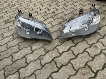 BMW E70 LCI lift Lampa przod lewa prawa xenon UK