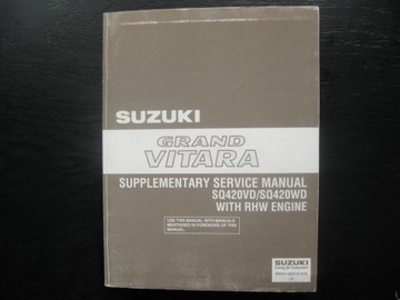 Suzuki Grand Vitara I TD 1998-2005 гг. Ремонтная книга