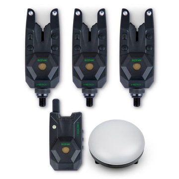 SONIK SIGNALER + HEROX BITE ALARM SET 2+1+BL (R B) БЛОК УПРАВЛЕНИЯ - СИГНАЛИЗАЦИЯ