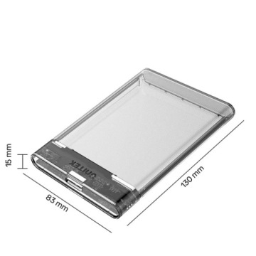 Корпус UNITEK S1103A USB 3.1 HDD/SSD SATA III 2,5
