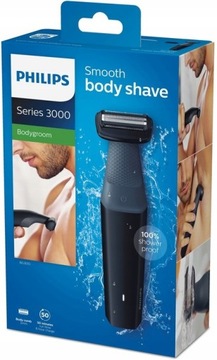 Водонепроницаемая насадка-триммер для интимной гигиены Philips, зарядное устройство
