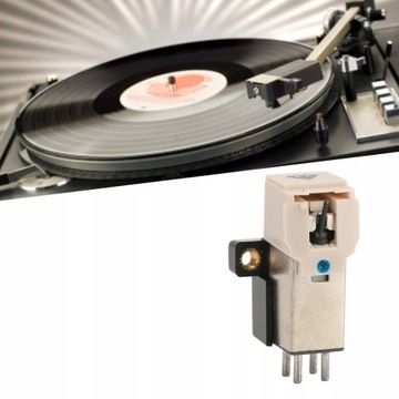 ГРАММОФОННЫЙ КАРТРИДЖ НОВЫЕ ИГОЛЬЧАТЫЕ КОНИЧЕСКИЕ ГОЛОВКИ С ПОЛУСВЕРЛЕННЫМИ ГРАФОНАМИ