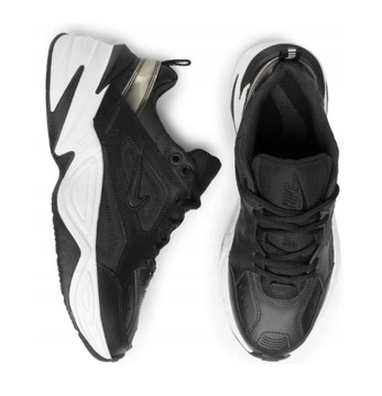 Nike Buty sportowe Nike M2K Tekno czarne r. 37,5 (23,5 cm) skóra