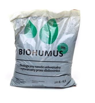 BIOHUMUS NAWÓZ Naturalny po Dżdżownicach EKO logic