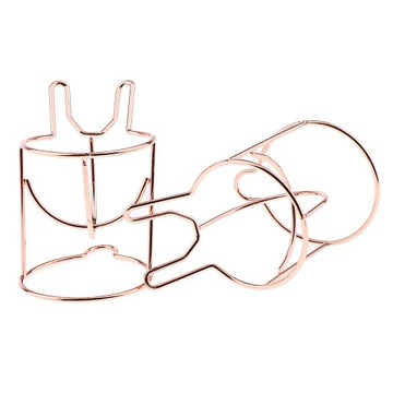 2x Makeup Puff Storage Rack Egg Sponge Rose Gold