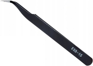 Pęseta Profesjonalna Wygięta Do Przedłużania Rzęs