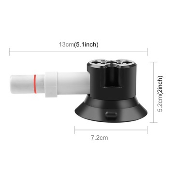 PULUZ PU844B 3 Inch Suction Cup Mount Quick