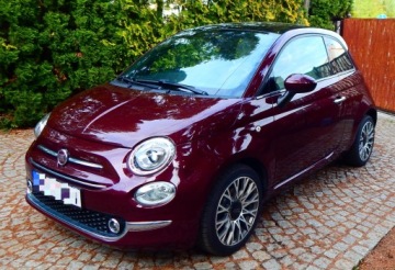 Fiat 500 II Seria 4 1.2 69KM 2020 Fiat 500 1.2 Star 2020 bogata unikatowa wersja bezwypadkowy, zdjęcie 2