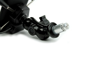 Мотоциклетный держатель для телефона с зарядным устройством на руле Trizand черный