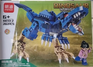 KLOCKI DINOZAUR DINOSALIR 0007001