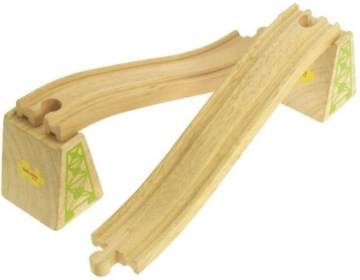 BIGJIGS TOYS ZESTAW DWÓCH TORÓW PODJAZDOWE BJT113