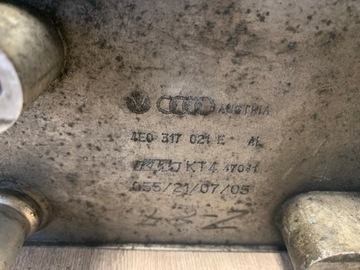 Маслоохладитель Audi a8 d3 4E0317021E в сборе
