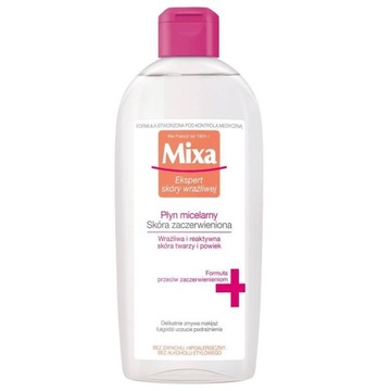 MIXA Ekspert skóry wrażliwej płyn micelarny 400ml