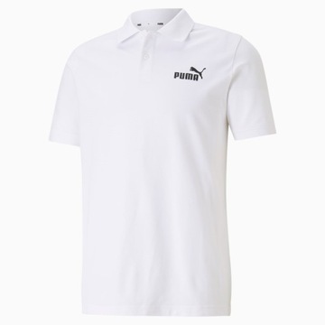 Koszulka męska Puma ESS Pique Polo biała