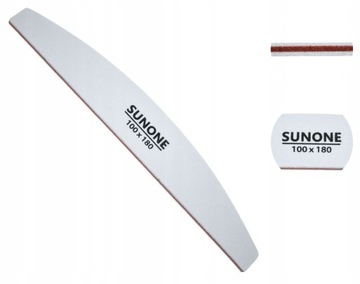 SUNONE Pilnik Biały Łódka 100/180 - 10 sztuk