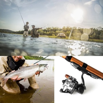 Платиновая мини-катушка для рыбалки.