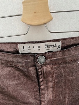 DENIM CO spodnie jeans rurki 36 S WOSKOWANE