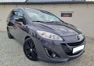 Mazda 5 II 1.6 MZ-CD 115KM 2013 Mazda 5 Lift SLICZNA 1.6 Diesel BOGATA WERSJA Oryginal ZADBANA Serwis 2014r, zdjęcie 2