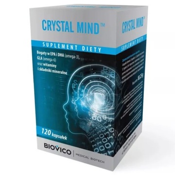 Biovico Crystal Mind układ nerwowy 120 kapsułek
