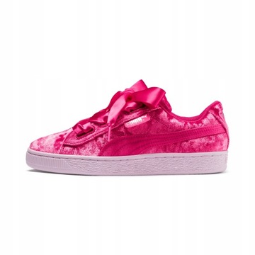 BUTY PUMA BASKET HEART VELOUR 367624 01 37