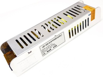 Zasilacz modułowy 2-wyjściowy do taśm 12V 120W 10A LED NEON CCTV