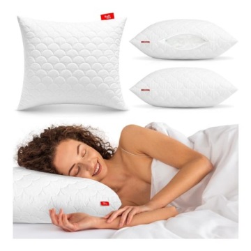 PODUSZKA HOTELOWA 70X80cm ANTYALERGICZNA BIAŁA