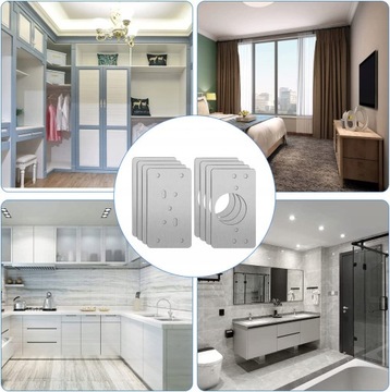 РЕМОНТНАЯ НАКЛАДКА ПЕТЛИ ДЛЯ РЕМОНТА ШКАФА 8x