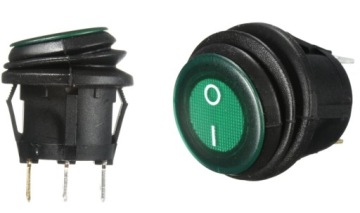 Круглый герметичный переключатель 12 В
