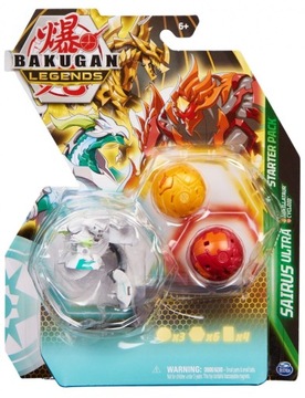 BAKUGAN LEGENDS ZESTAW STARTOWY SAIRUS ULTRA KARTY