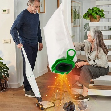 12 фильтровальных мешков для пылесоса Vorwerk Kobold VB100