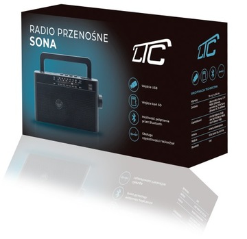 Портативная радиостанция LTC Retro Sona BT AUX microSD USB