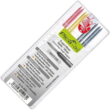 PICA WKŁADY GRAFITOWE DO OŁÓWKA PICA DRY 8SZT 4020