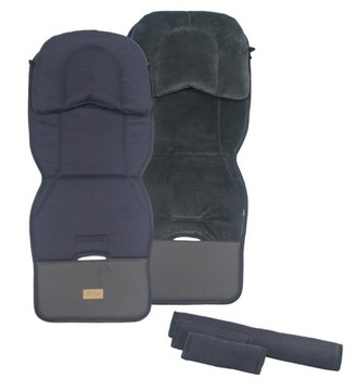 WKŁADKA DO WÓZKA SPACERÓWKI OCHRANIACZE LNIANY VELVET PODUSZKA REDUKCYJNA