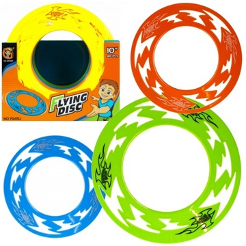 DYSK DO RZUCANIA FRISBEE LATAJĄCY TALERZ 25,5 CM KOLORY