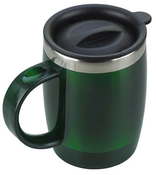 KUBEK IZOTERMICZNY BARREL 400 ML ZIELONY