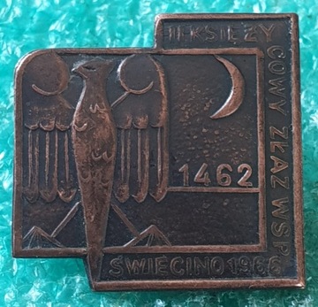 ODZNAKA II KSIĘŻYCOWY ZŁAZ ŚWIĘCINO 1966