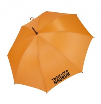 PARASOL DREWNIANA RĄCZKA Z NADRUKIEM, LOGO - 10 SZTUK