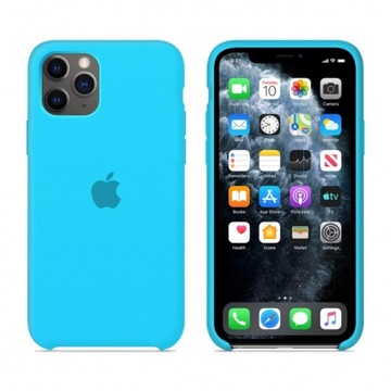 Etui Apple Silicone Case iPhone 11 Pro Max Blue