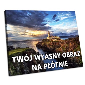 Własny obraz / zdjęcie druk na płótnie - 30x60cm