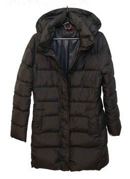 Damka parka płaszcz puchowy Tommy Hilfiger M _czarny_