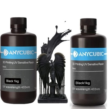 Anycubic Czarna Żywica UV 1l 1kg X2